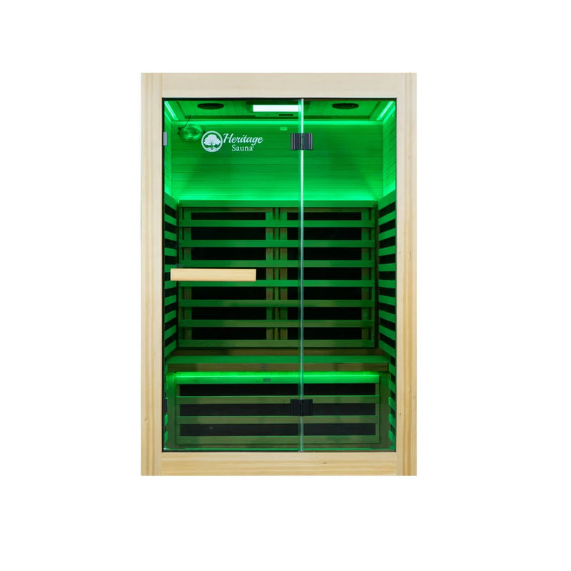Load image into Gallery viewer, Lux IR Duo 2 Person Indoor Sauna
