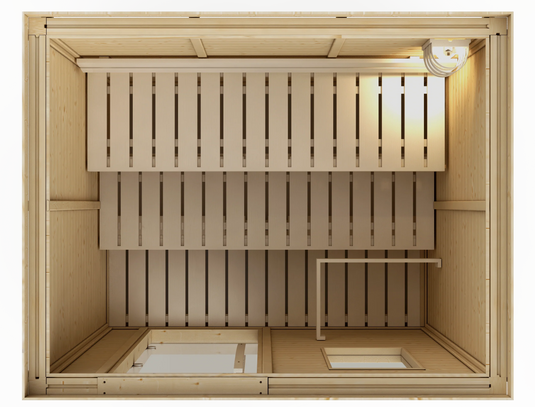4 Person Indoor Sauna 1250-A | Heritage Sauna®