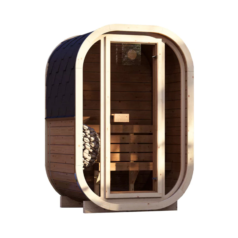 Load image into Gallery viewer, Lux Notte 1–2 Person Outdoor Sauna
