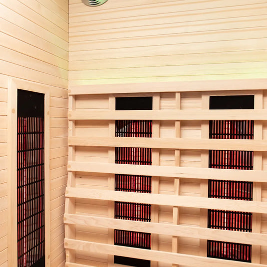 Lux IR Noir Hybrid 2 Person Indoor Sauna