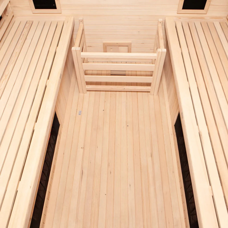 Load image into Gallery viewer, Lux IR Grand Pavilion Hybrid 4-6 Person Outdoor Sauna
