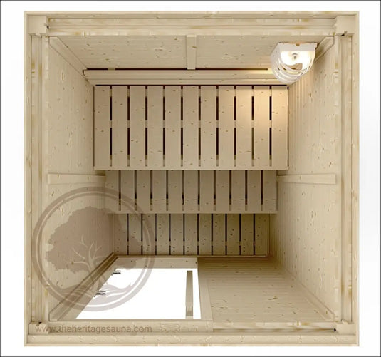 Heritage™ 2 People Sauna 1000-A Indoor