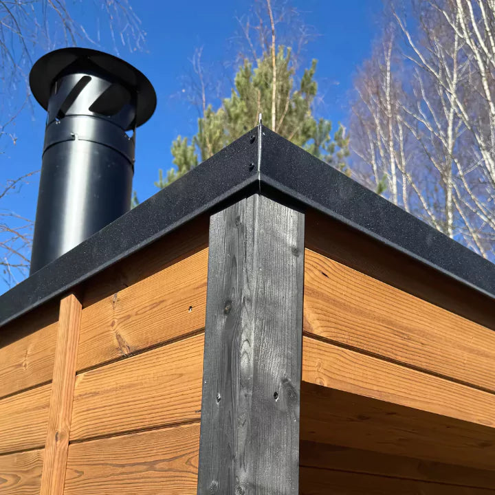 Load image into Gallery viewer, Lux Fjord 4-Person Outdoor Sauna | Heritage Sauna®

