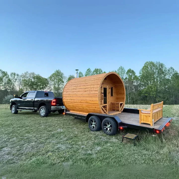Load image into Gallery viewer, Heritage Mobile Sauna Trailer

