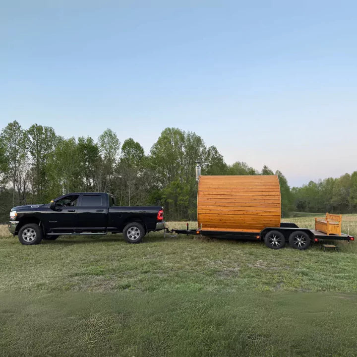 Load image into Gallery viewer, Heritage Mobile Sauna Trailer
