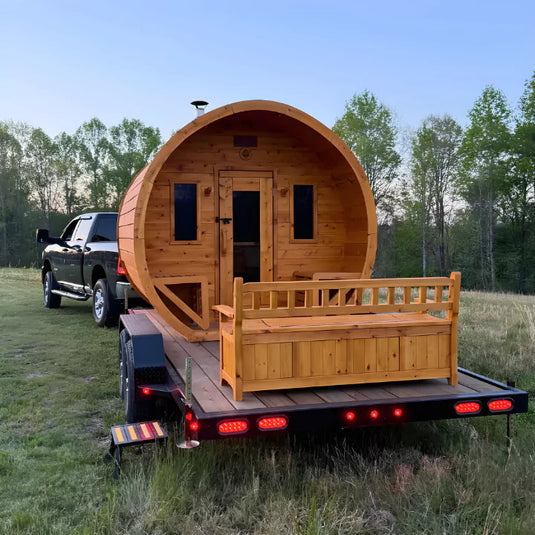 Heritage Mobile Sauna Trailer