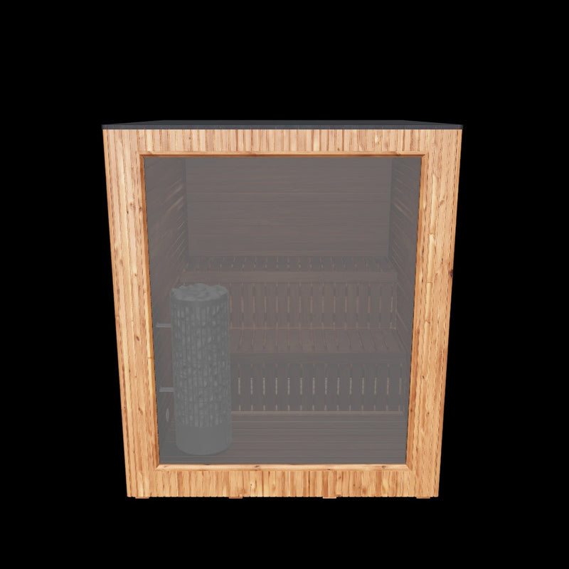 Load 3D model into Gallery viewer, Lux Dolomiti 4-6 Person | Heritage Sauna® Architectural Series

