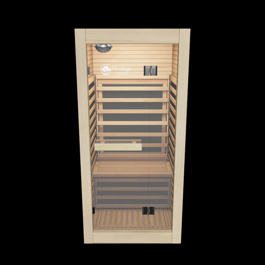 Lux IR Solo 1 Person Indoor Sauna | Heritage Sauna®
