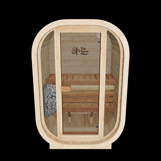 Lux Luce 1-2 Person Indoor Sauna | Heritage Sauna®
