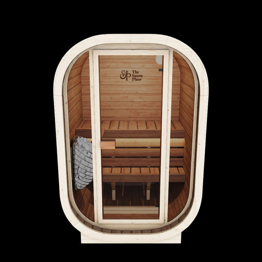 Lux Notte 1–2 Person Outdoor Sauna | Heritage Sauna®