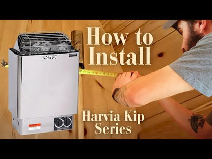 Harvia KIP-60B installation video