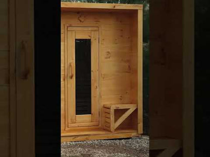 4 Person Cabin Outdoor Sauna in the woods