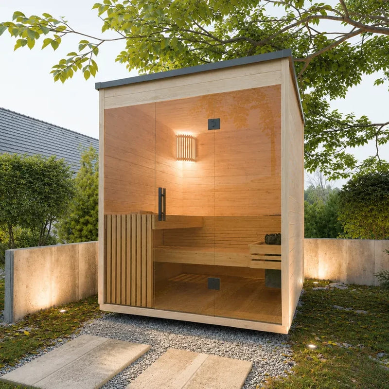 Load image into Gallery viewer, Lux Serena 4-6 Person Sauna | Natural

